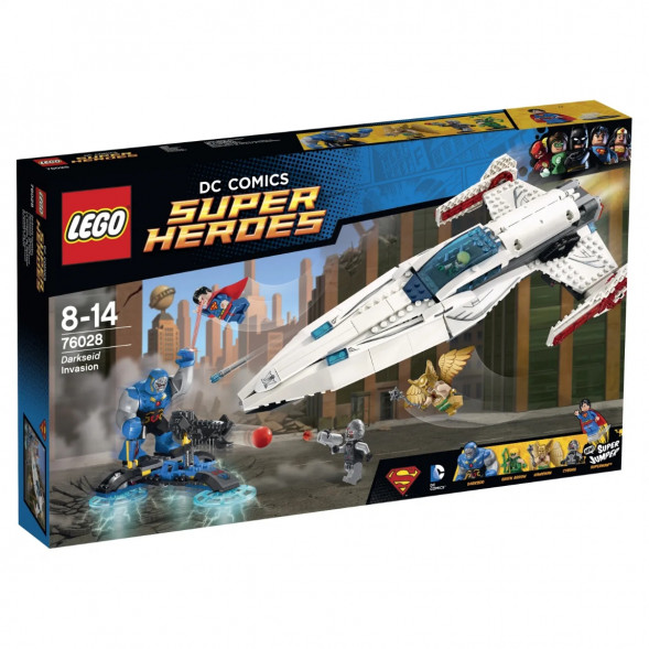 Конструктор LEGO Super Heroes 76028 Вторжение Дарксайда в Твери