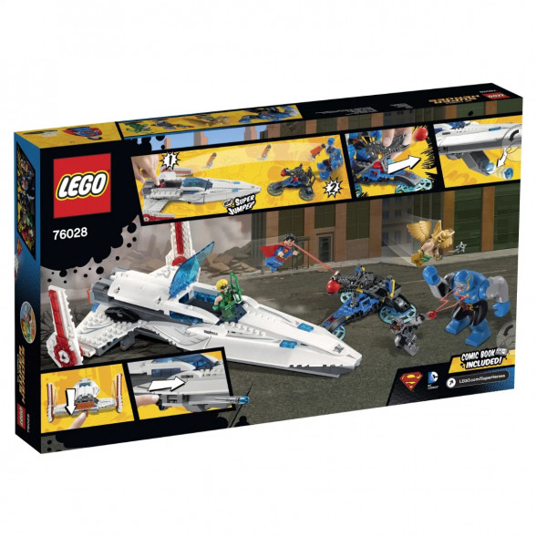 Конструктор LEGO Super Heroes 76028 Вторжение Дарксайда в Твери