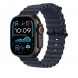 Ремешок Apple Watch 49мм Navy Ocean Band - Black Titanium Finish (MYPA3) в Твери