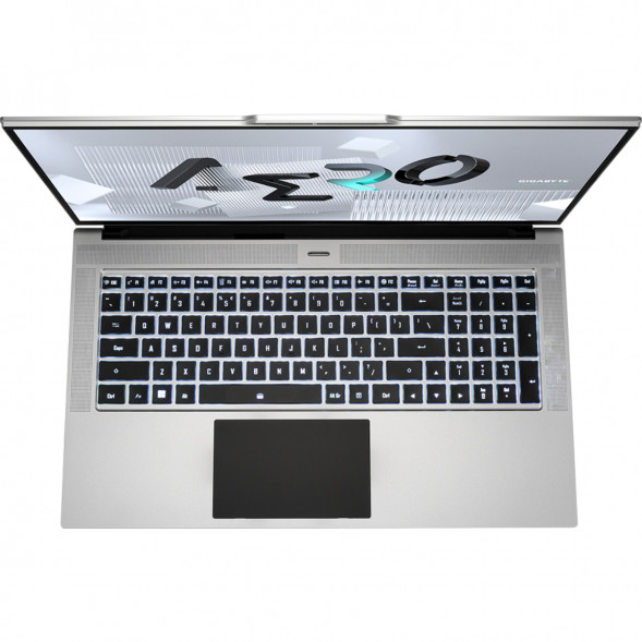 Ноутбук Gigabyte Aero 17 XE5 (XE5-73RU744HP) (17.3&amp;quot;, IPS, Intel Core i7 12700H 2.3ГГц, 14 ядер, 32ГБ DDR5, 1ТБ SSD, NVIDIA GeForce RTX 3070 Ti - 8 ГБ, Windows 11 Pro), серебристый в Твери