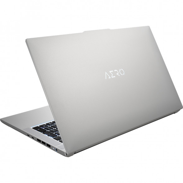 Ноутбук Gigabyte Aero 17 XE5 (XE5-73RU744HP) (17.3&amp;quot;, IPS, Intel Core i7 12700H 2.3ГГц, 14 ядер, 32ГБ DDR5, 1ТБ SSD, NVIDIA GeForce RTX 3070 Ti - 8 ГБ, Windows 11 Pro), серебристый в Твери