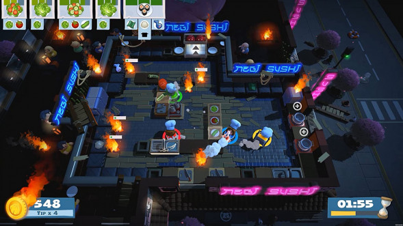 Игра Overcooked &amp;amp; Overcooked 2 [Nintendo Switch, английская версия] в Твери