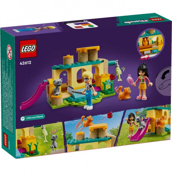 Конструктор LEGO Friends 42612 Приключение на игровой площадке для кошек в Твери