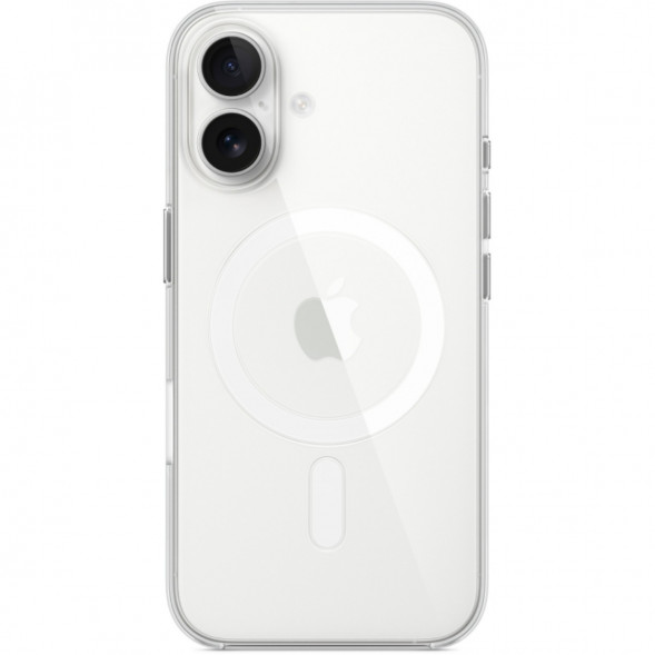 Чехол Apple Clear Case with MagSafe для iPhone 16, прозрачный (MA6A4ZM/A) в Твери