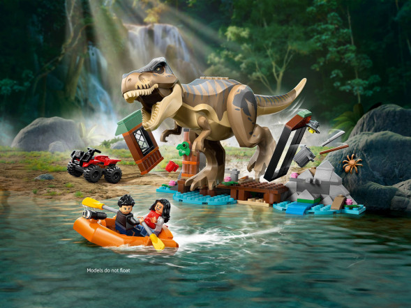 Конструктор LEGO Jurassic World 76975 Побег по реке от ти-рекса в Твери