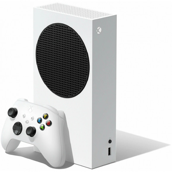 Игровая приставка Microsoft Xbox Series S 512 ГБ SSD RU, белый/черный в Твери