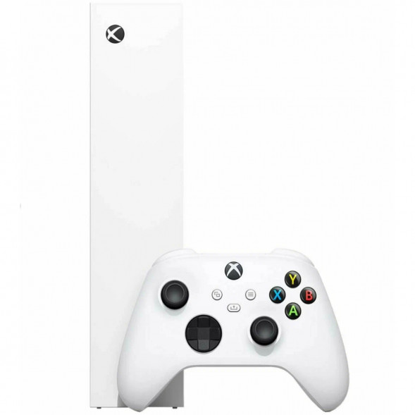 Игровая приставка Microsoft Xbox Series S 512 ГБ SSD RU, белый/черный в Твери