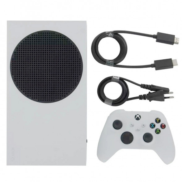 Игровая приставка Microsoft Xbox Series S 512 ГБ SSD RU, белый/черный в Твери