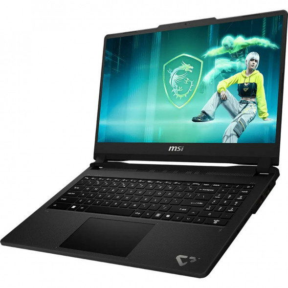 Ноутбук MSI Cyborg 15 Max C2WG-227XRU (15.6&amp;quot;, IPS, Intel Core 7 240H 2.5ГГц, 10-ядерный, 16ГБ DDR5, 512ГБ SSD, NVIDIA GeForce RTX 5070 - 8 ГБ, FreeDOS), серый в Твери