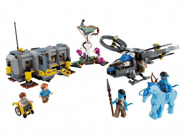 Конструктор LEGO Avatar 75573 Парящие горы: Зона 26 и RDA в Твери