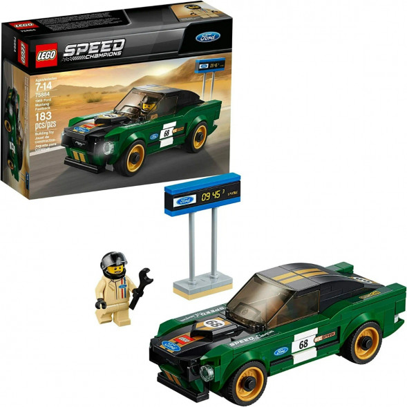 Конструктор LEGO Speed Champions 75884 1968 Ford Mustang Fastback в Твери