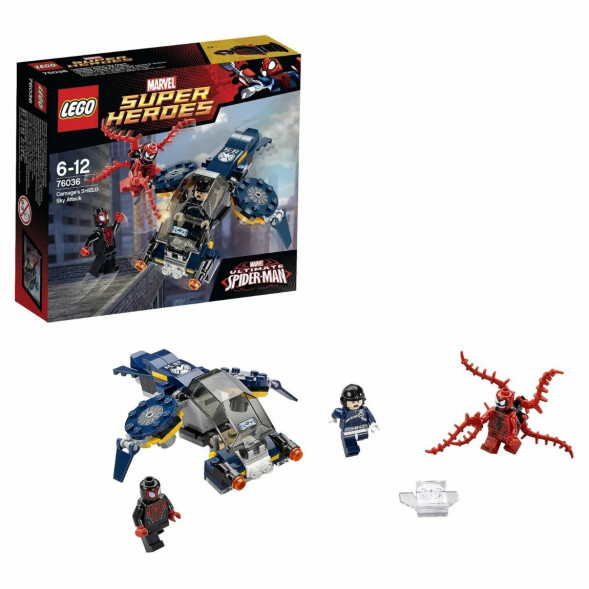 Конструктор LEGO Super Heroes 76036 Воздушная атака Карнажа в Твери