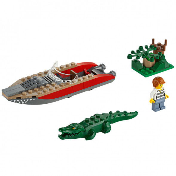 Конструктор LEGO City 60067 Погоня на полицейском вертолёте в Твери