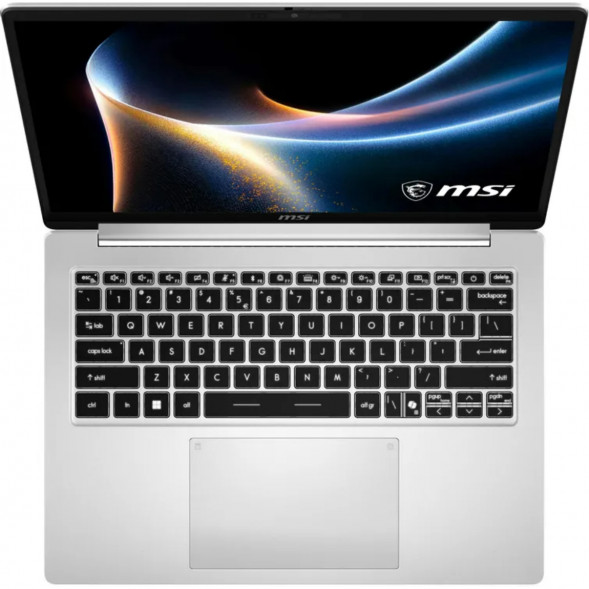 Ноутбук MSI Modern 14S AI+ G3MG-010XRU (14&amp;quot;, OLED, Intel Core Ultra 7 355 2.3ГГц, 8 ядер, 16ГБ DDR5, 512ГБ SSD, Intel Graphics, без ОС), серебристый в Твери