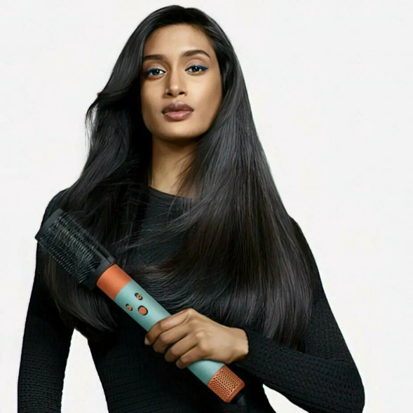 Cтайлер Dyson Airwrap i.d. Straight+Wavy HS08, Ceramic Patina/Topaz Orange в Твери