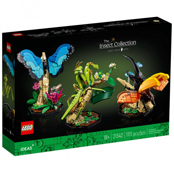 Конструктор LEGO Ideas 21342 Коллекция насекомых в Твери