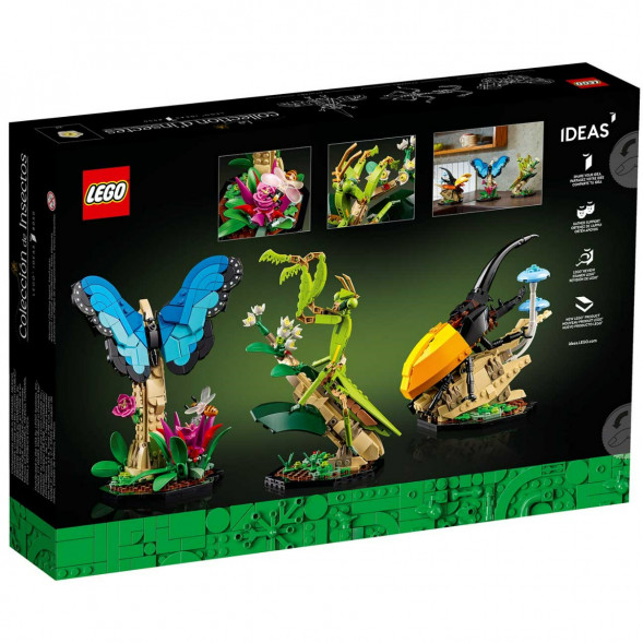 Конструктор LEGO Ideas 21342 Коллекция насекомых в Твери
