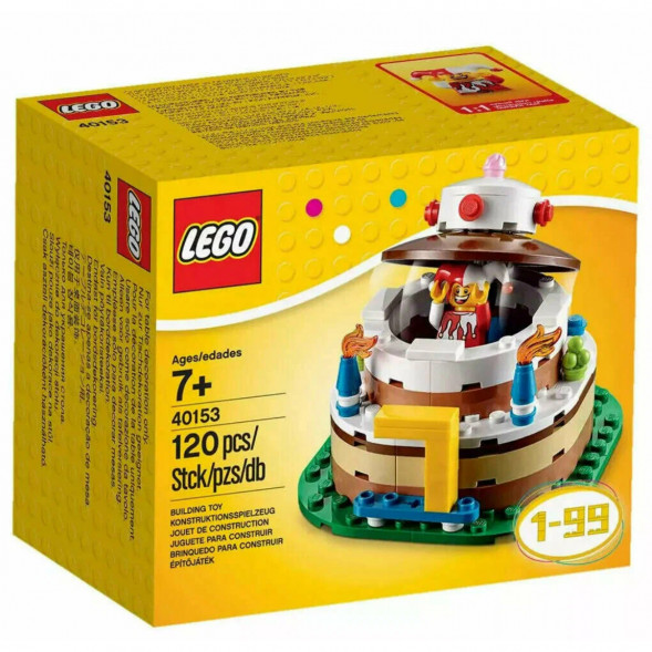Конструктор LEGO Seasonal 40153 Торт на День Рождения в Твери