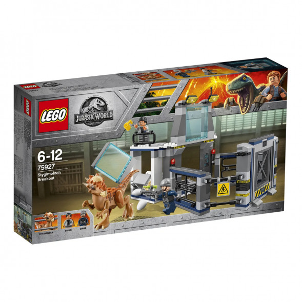 Конструктор LEGO Jurassic World 75927 Побег стигимолоха из лаборатории в Твери