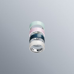 Умное кольцо Oura Ring 4 Ceramic (размер 8), Розовый/Petal