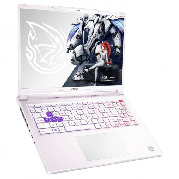 Ноутбук MSI Crosshair A16 HX MLG Edition E8WFK-090XRUY (16&amp;quot;, IPS, AMD Ryzen 9 8940HX 2.4ГГц, 16 ядер, 16ГБ DDR5, 1ТБ SSD, NVIDIA GeForce RTX 5060 - 8 ГБ, без ОС), белый в Твери