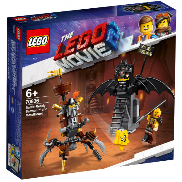 Конструктор LEGO Movie 70836 Боевой Бэтмен и Железная борода  в Твери