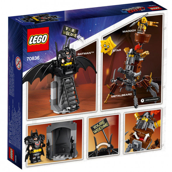 Конструктор LEGO Movie 70836 Боевой Бэтмен и Железная борода  в Твери