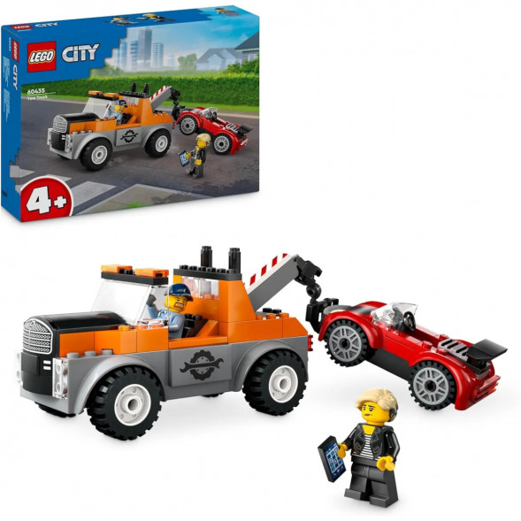 Конструктор LEGO City 60435 Ремонт эвакуаторов и спортивных автомобилей в Твери