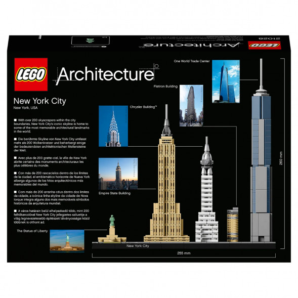 Конструктор LEGO Architecture 21028 Нью Йорк в Твери