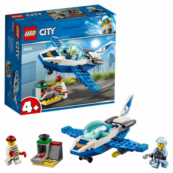 Конструктор LEGO City Police 60206 Воздушная полиция: патрульный самолет в Твери