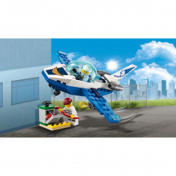 Конструктор LEGO City Police 60206 Воздушная полиция: патрульный самолет