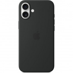 Чехол Apple для iPhone 16 Plus Silicone MagSafe, черный (MYY93ZM/A)