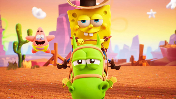 SpongeBob SquarePants: The Cosmic Shake (PS4, русские субтитры) в Твери