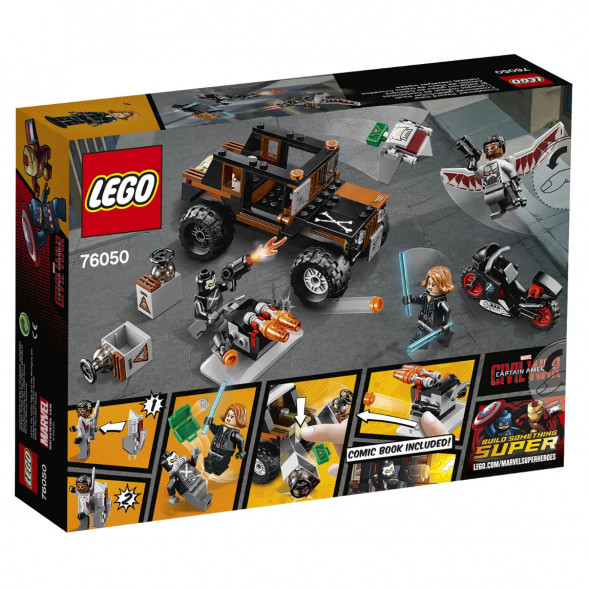 Конструктор LEGO Super Heroes 76050 Опасное ограбление в Твери