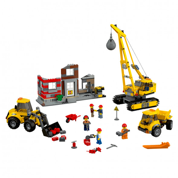 Конструктор LEGO City 60076 Снос здания в Твери