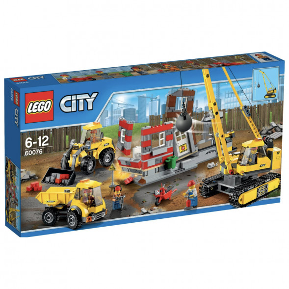 Конструктор LEGO City 60076 Снос здания в Твери