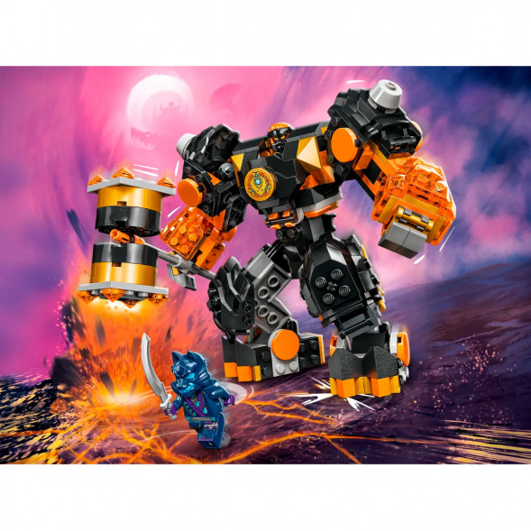 Конструктор LEGO Ninjago 71806 Элементальный земной робот Коула в Твери
