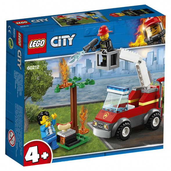 Конструктор LEGO City Fire 60212 Пожар на пикнике в Твери