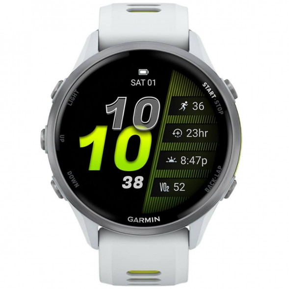 Умные часы Garmin Forerunner 970 Titanium Whitestone/Translucent Amp Yellow Band 010-02969-11 в Твери