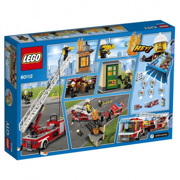 Конструктор LEGO City Fire 60112 Пожарная машина в Твери