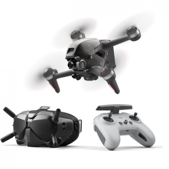Квадрокоптер DJI FPV Combo (CN), grey в Твери