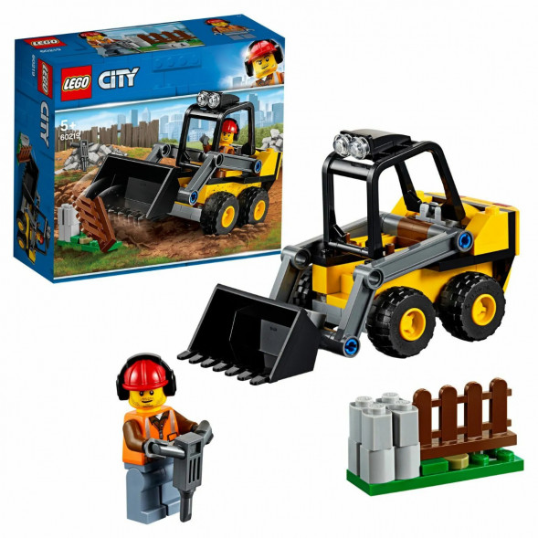 Конструктор LEGO City Great Vehicles 60219 Строительный погрузчик в Твери