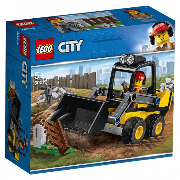 Конструктор LEGO City Great Vehicles 60219 Строительный погрузчик в Твери