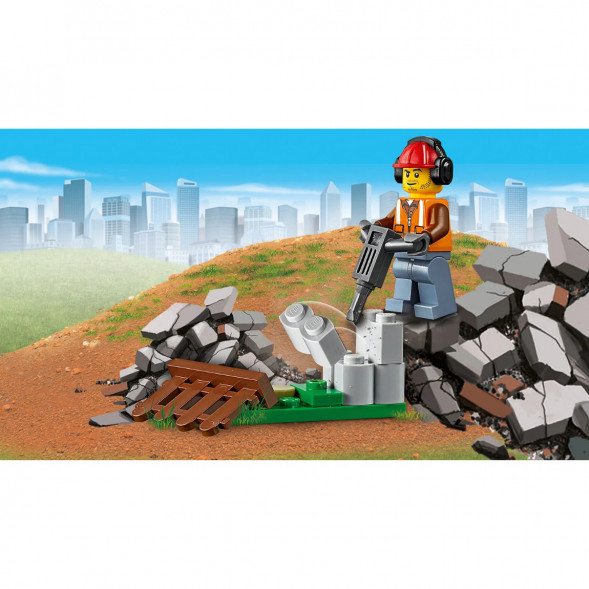 Конструктор LEGO City Great Vehicles 60219 Строительный погрузчик в Твери