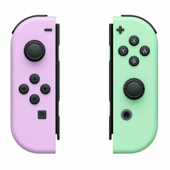 Геймпад Nintendo Switch Joy-Con controllers Duo, пастельный пурпурный / пастельный зеленый в Твери