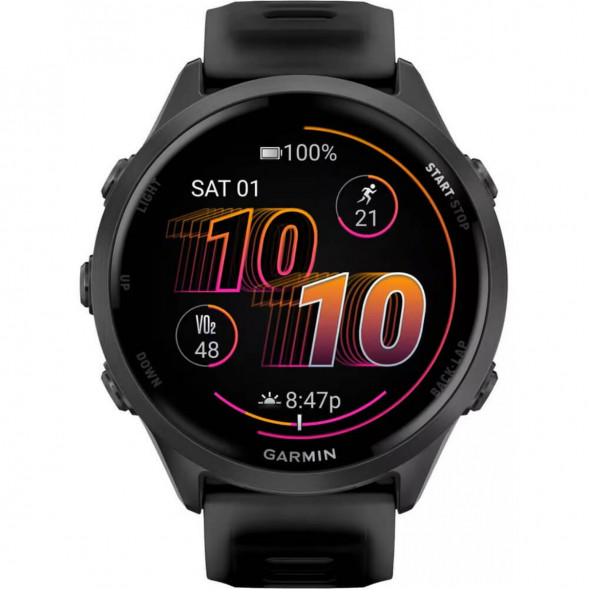 Умные часы Garmin Forerunner 570 47 мм Slate Grey Aluminium/Translucent Black 010-02971-00 в Твери