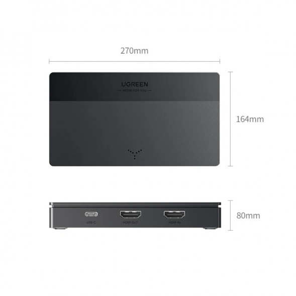 Карта видеозахвата UGREEN CM630 HDMI 4K60Hz в Твери