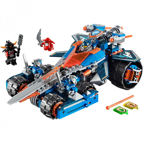 Конструктор LEGO Nexo Knights 70315 Устрашающий разрушитель Клэя в Твери