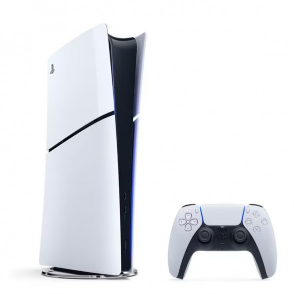 Игровая консоль Sony Playstation 5 Slim 1 ТБ без дисковода (CFI-2016), белый в Твери
