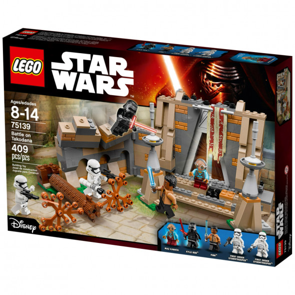 Конструктор LEGO Star Wars 75139 Сражение на планете Такодана в Твери